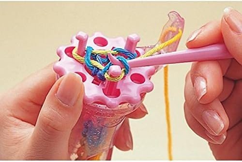 CLOVER 3101 Wonder Knitter Pink, 8.8" Height x 5" Length x 1.8" Width