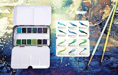 Prima Marketing 642143 Prima Confections Watercolor Pans 12/Pkg-Currents