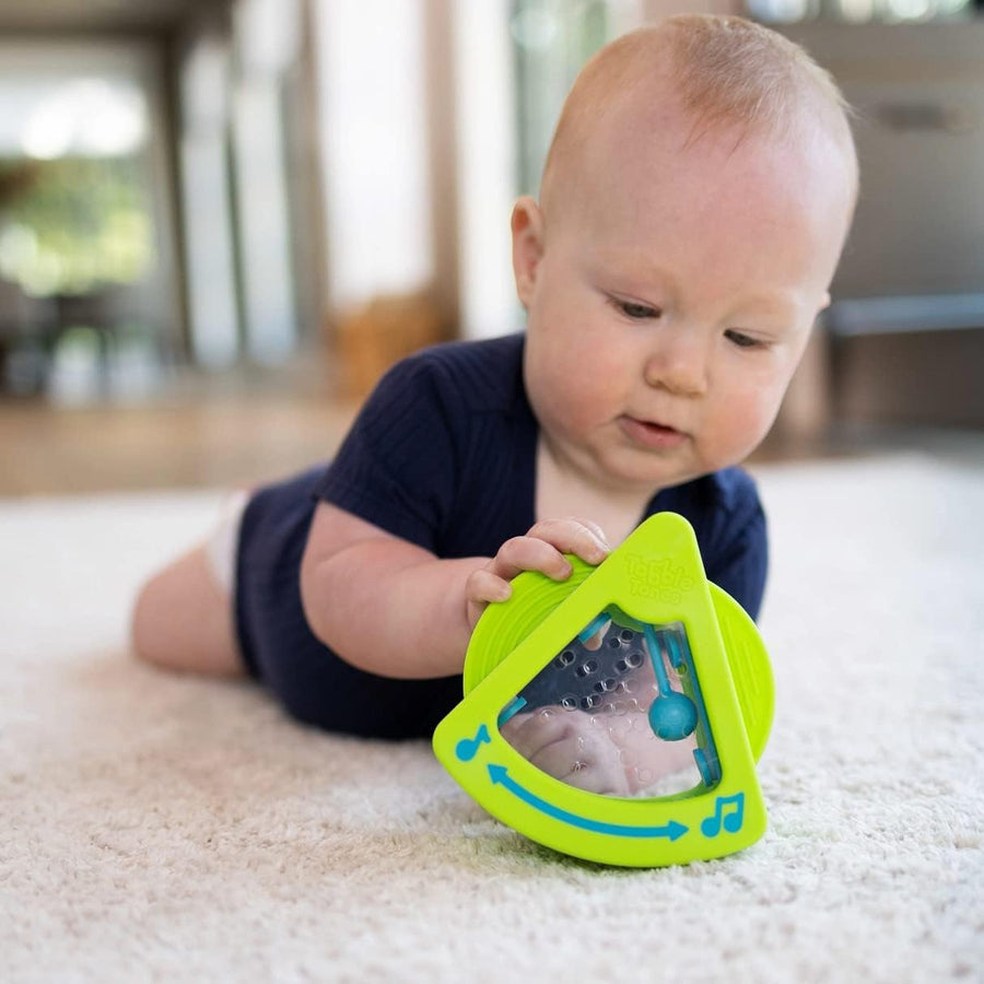 Fat Brain Toys Tobble Tones - Musical Tummy Time Sensory Toy, Babies 6 mos+