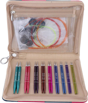 Knitter's Pride Zing Deluxe Interchangeable Needles Set, Multi