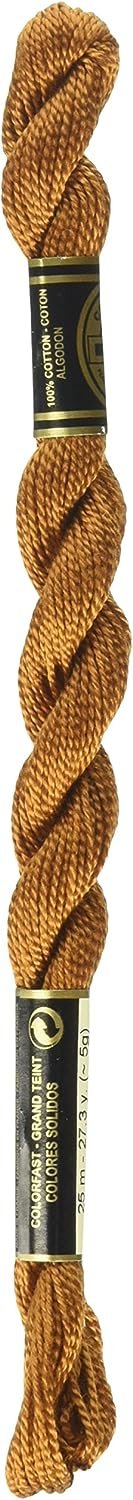 DMC 115 5-780 Pearl Cotton Thread, Ultra Very Dark Topaz, Size 5