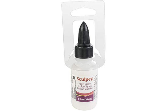 Polyform Sculpey Glaze, 1-Ounce, Glossy (456564)