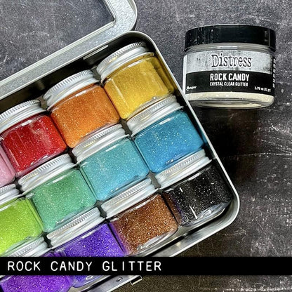 Bundle Tim Holtz Distress® Glitter - Clear Rock Candy, and Mica Flakes TDR35879 and TDR69140
