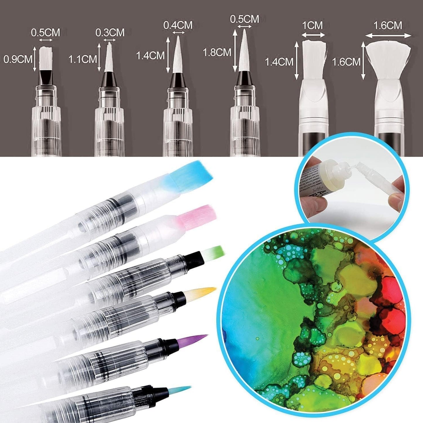 Pixiss Water Brushes