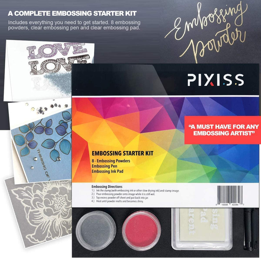 PIXISS Embossing Starter Kit – Pixiss