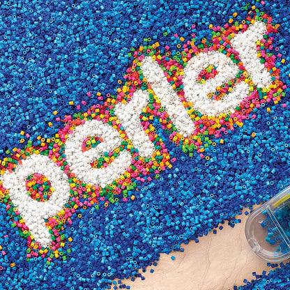 Perler SUV, Sailboat, Car, and Airplane Fuse Bead Pegboard Set with Ironing Paper, Multicolor, Small, 6 Piece