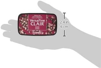 Tsukineko, VersaFine Clair, Full Size Ink Pad, Chianti