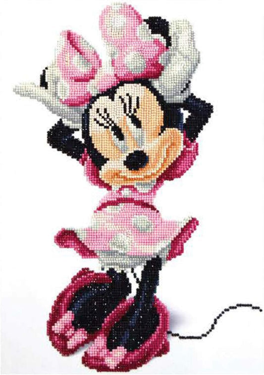Pracht Creatives Hobby Diamond Art KIT Minnie, Colourful Mittel