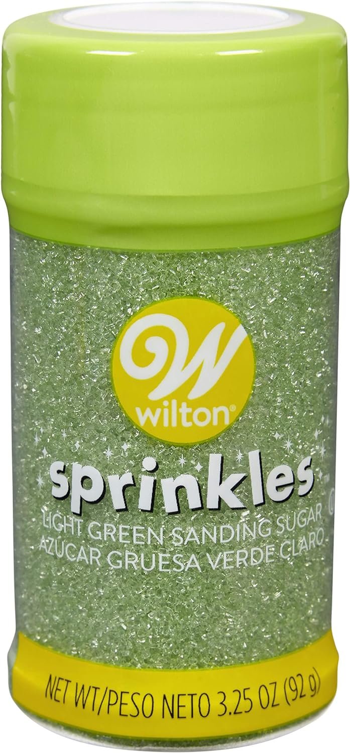 Wilton Sprinkles 3.25oz Colored Sugar Light Green