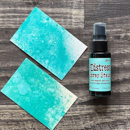 Tim Holtz Distress Spray Stain 1.9oz-Salvaged Patina -TSS-72782