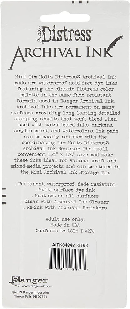 Ranger TH Dist Archival Ink Kit #3