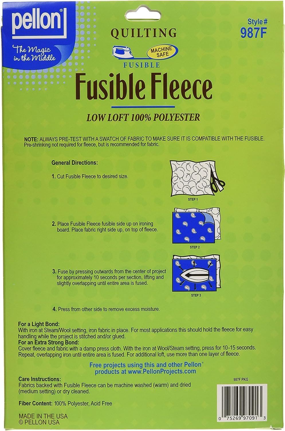 Fusible Fleece-22"X36"