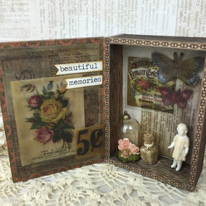 Salvaged Dolls by Tim Holtz Idea-ology, Pack of 3, 1.75 Inches Tall, White, TH93196