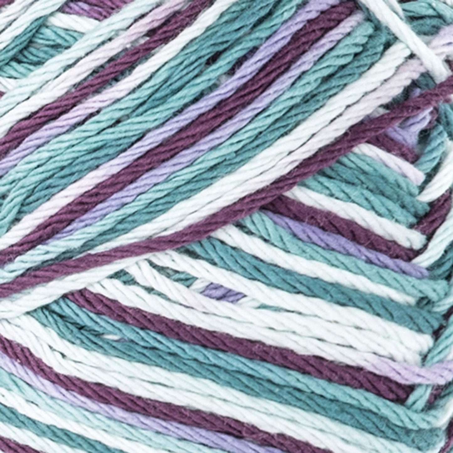 Bernat Handicrafter Cotton Yarn, Gauge 4 Medium Worsted, Crown Jewles