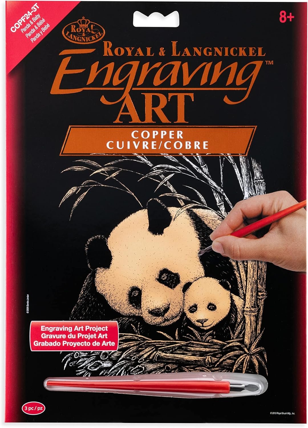 Royal and Langnickel Copper Engraving Art