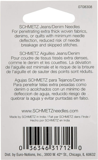 SCHMETZ Denim 5-Pack Size 16/100