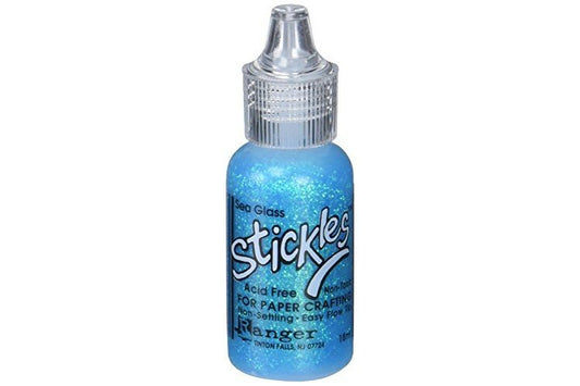 Ranger Stickles Glitter Glue, 0.5 oz, Sea Glass