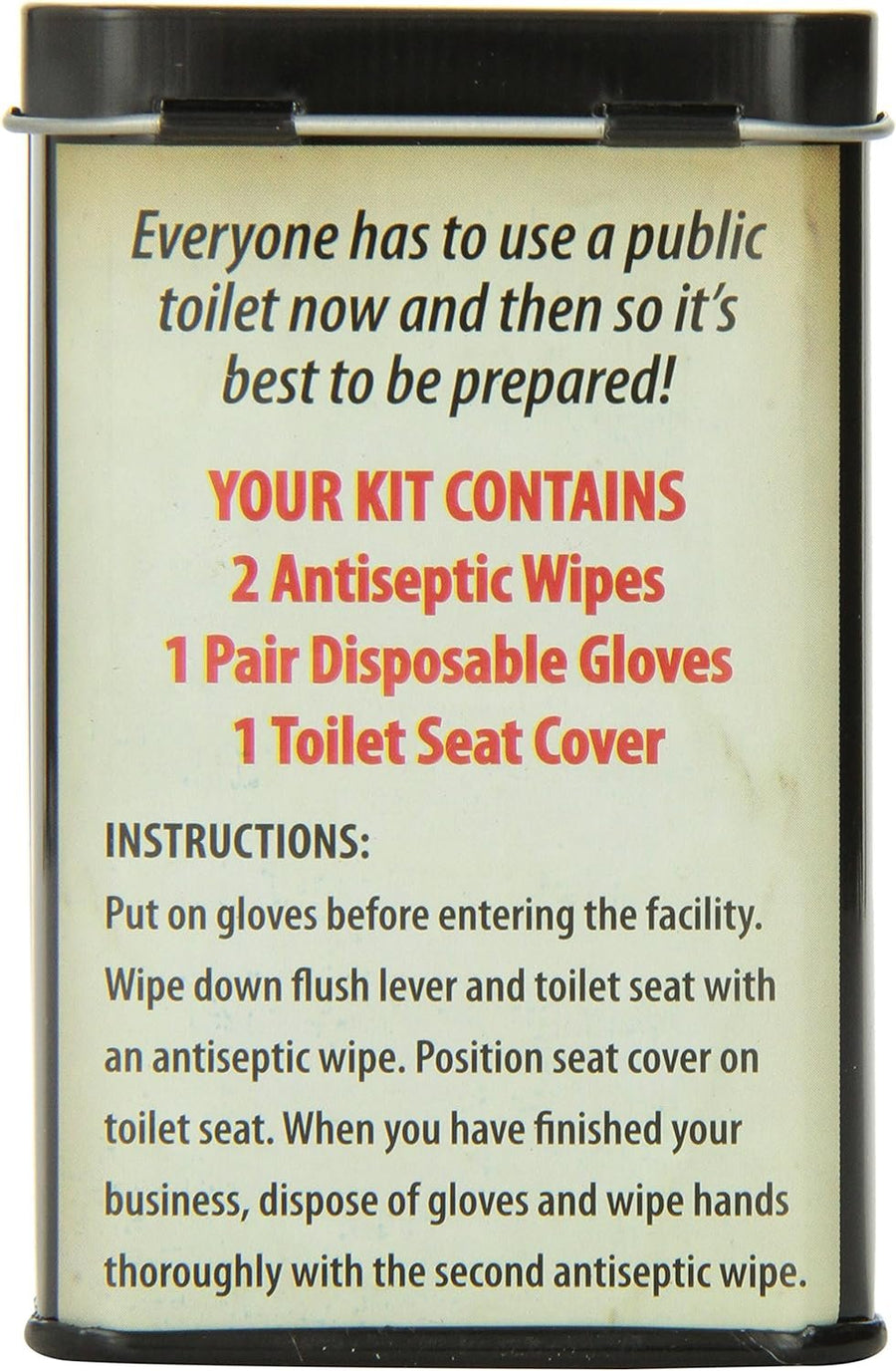 Accoutrements Public Toilet Survival Kit