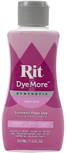 Rit Dye More Synthetic 7oz-Super Pink, Other, Multicoloured