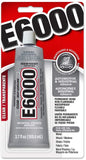 E6000 Clear Medium Viscosity Auto/Industrial Adhesive, 3.7 fl oz