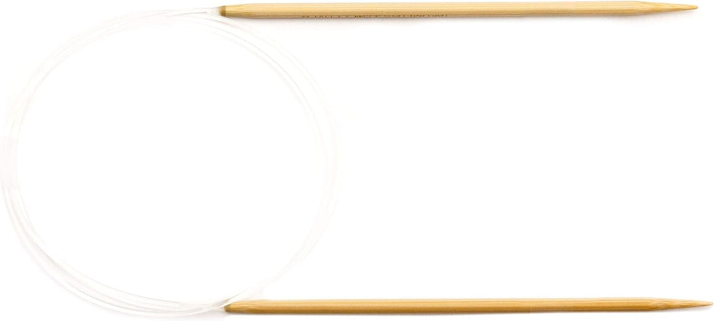 Clover 3016/36-05 Takumi Bamboo Circular 36-Inch Knitting Needles, Size 5