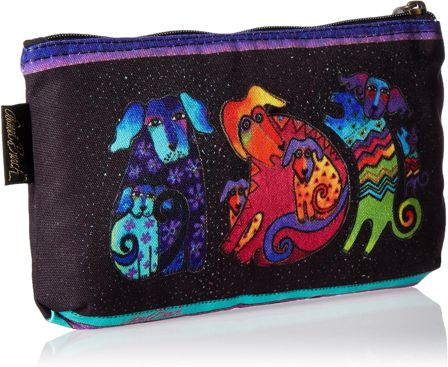 Laurel Burch 277986 Cosmetic Bags 3/Pkg, Dogs & Doggies