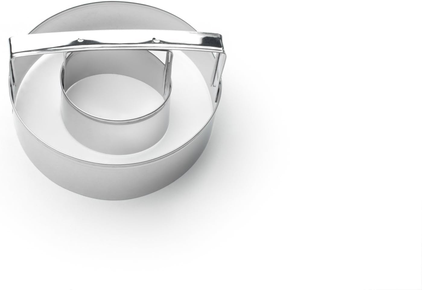 Fox Run Donut Cutter, Tin-Plated Steel, 4-Inch