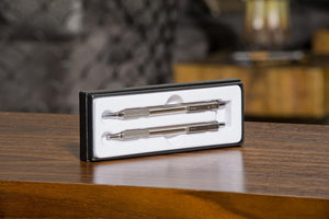 Zebra Pen F-701 Retractable Ballpoint Pen, Stainless Steel Barrel, Fine Point, 0.8mm, Black Ink, 1-Pack