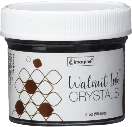 Tsukineko WIINK001 Walnut Ink Crystals 2 Ounces/Jar-