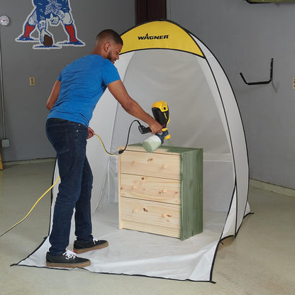 Wagner Spraytech C900051 HomeRight Small Spray Shelter Portable Paint Booth for DIY Spray Painting, Hobby Paint Booth Tool Painting Station, Spray Paint Tent