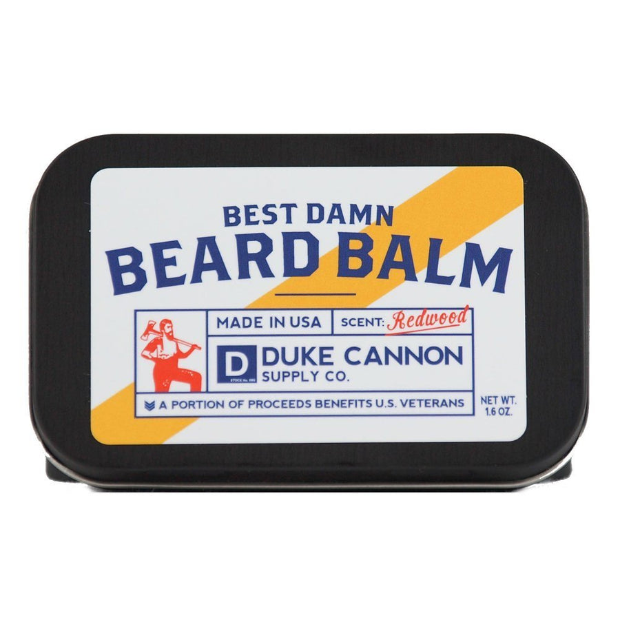 Duke Cannon Supply Co. Beard Bundle: Best Beard Oil, 3oz + Beard Balm, 1.6oz / Made with Natural and Organic Ingredients