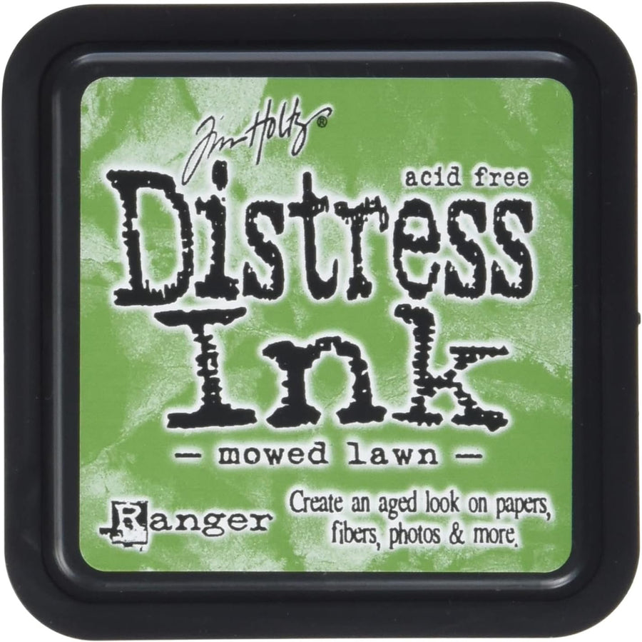 Ranger TIM35008 Tim Holtz Distressed Ink Pad, Mowed Lawn Green, by The Yard