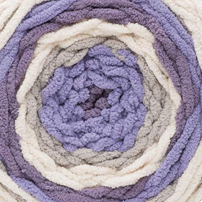 Bernat Blanket Stripes Yarn, 10.5 oz, Gauge 6 Super Bulky Chunky, Foggy Shores