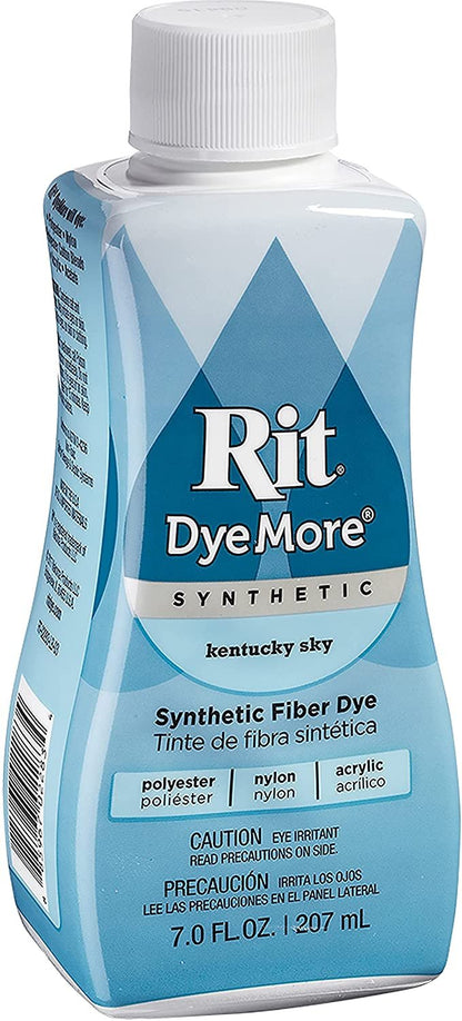 Rit DyeMore Liquid Dye, Kentucky Sky 7-Ounce
