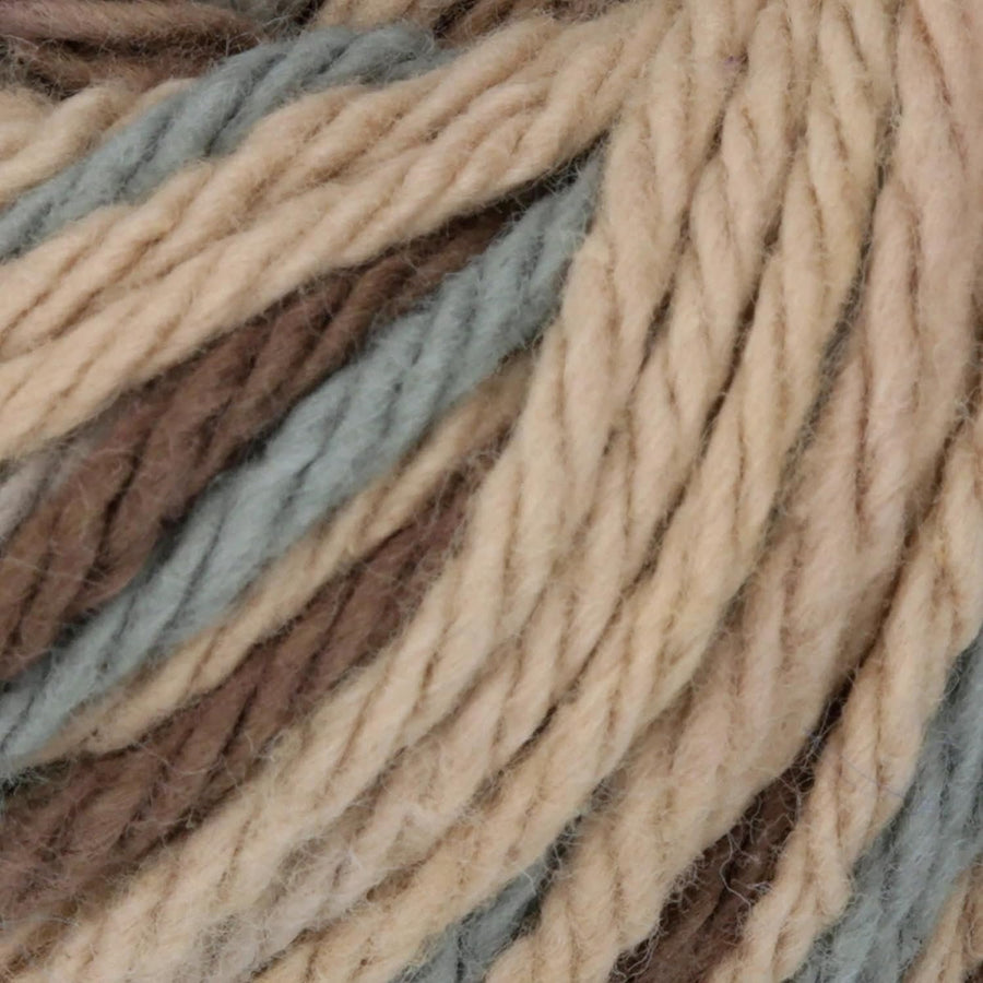 Lily Sugar 'N Cream The Original Ombre Yarn, 2oz, Gauge 4 Medium, 100% Cotton, Earth - Machine Wash & Dry