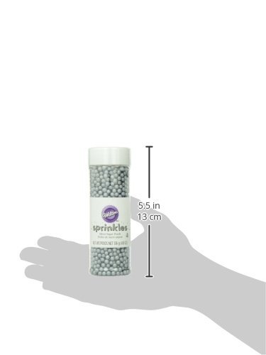 Wilton Sugar Pearls, 4.8-Ounce, Silver