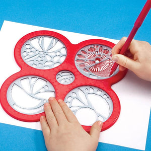 Spirograph – Cyclex Set – Art Kit – Rotating Stencil Wheel Creates Countless Designs – for Ages 8+