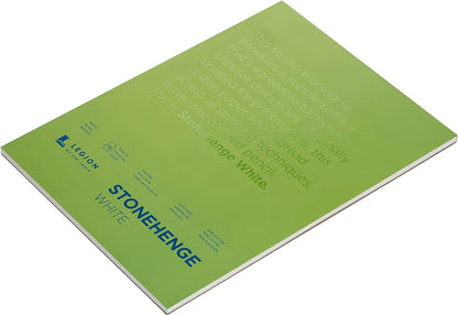 Legion Stonehenge Pad, 9 X 12 inches, White, 15 Sheets (L21-STP250WH912)