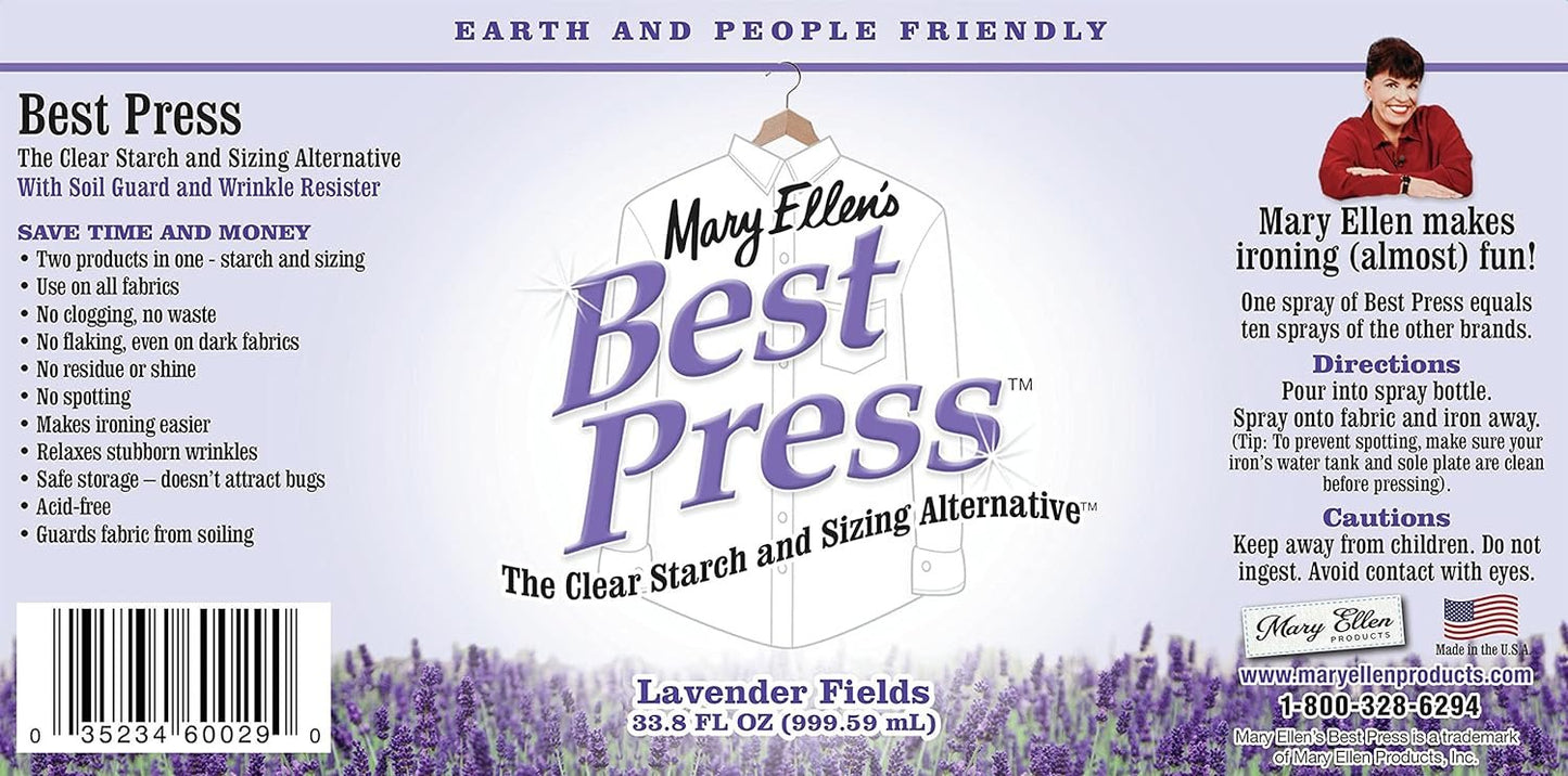 Mary Ellen's Best Press Refills 33.8 Ounces-Lavender