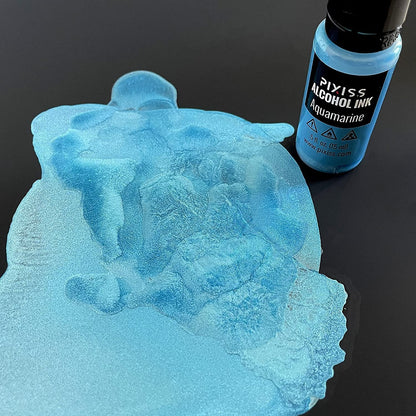 PIXISS Alcohol Ink Set of 5 - Shimmering Gemstone Hues