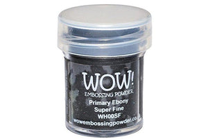 Wow Embossing Powder WOW Embossing Powder, 15ml, Primary Ebony