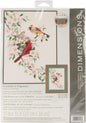Dimensions Crewel Embroidery Kit - Cardinals In Dogwood