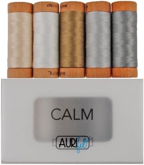 Aurifil Designer Thread Collection-Calm Collection -AC80CC5