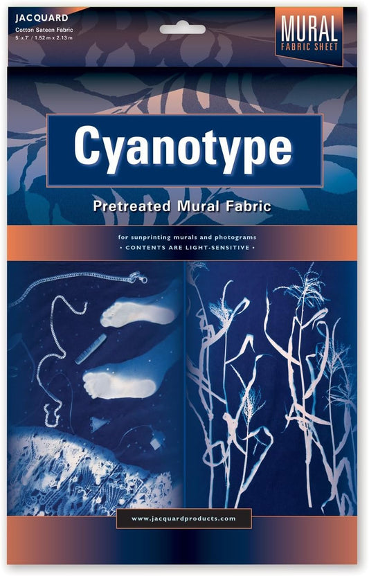 Jacquard Cyanotype Pretreat Mural Fbrc 5X7Ft