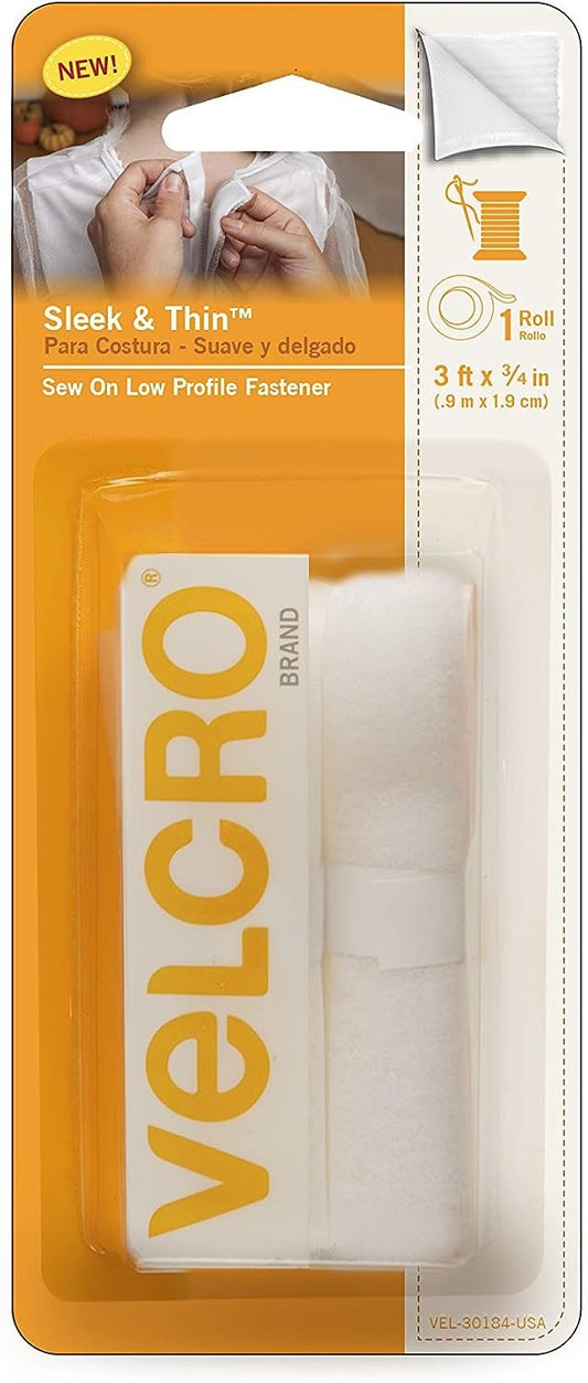 Velcro Brand Sleek and Thin for Fabrics