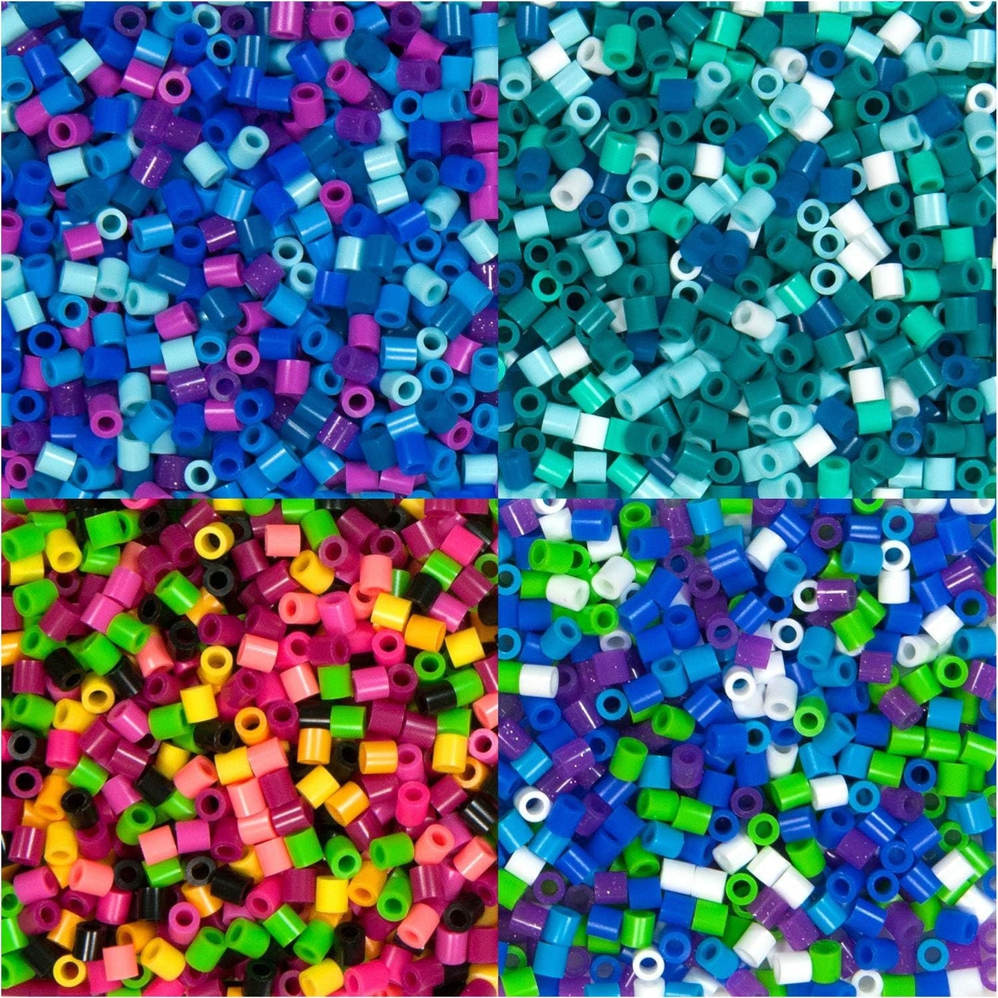 Perler Beads Ocean Buddies Ocean Bead Activity Crafts for Kids, 2400 pcs