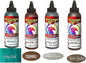 Unicorn SPiT Gel Stain and Paint New Color Fall 2017 Complete Collection - Squirrel, Navajo Jewel, Weathered Daydream, and Rustic Reality 4 oz Bottles