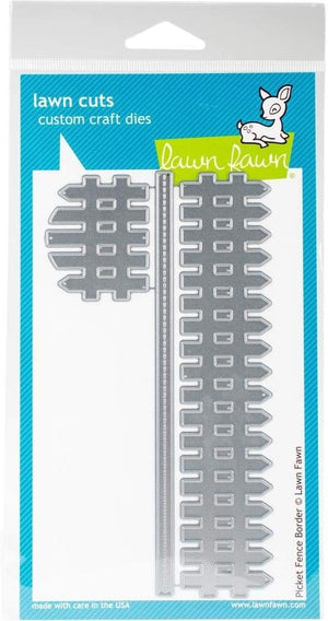 Lawn Fawn Dies - Picket Fence Border (LF853)