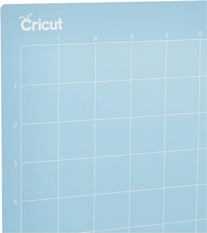 Cricut LightGrip Cutting Mats 12in x 24in, Reusable Cutting Mats for Crafts with Protective Film, Use with Printer Paper, Vellum, Light Cardstock & More for Cricut Explore & Maker (1 Count)