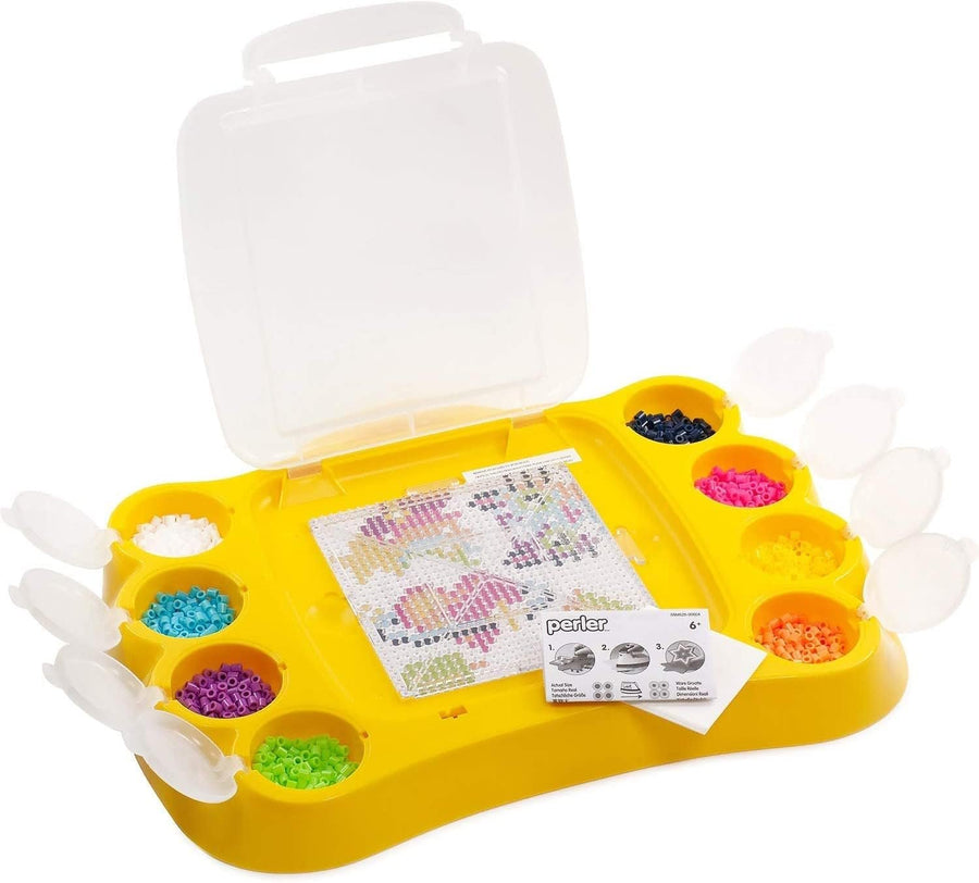 Perler Beads Bead 'n' Carry Craft Activity Kit, 1204 (Product Color May Vary)